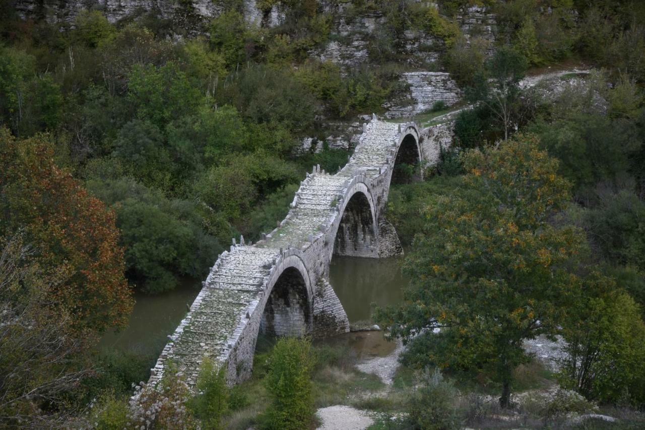 Penzion Amanitis Stone House Kipoi Exteriér fotografie