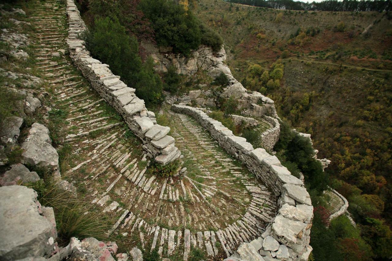 Penzion Amanitis Stone House Kipoi Exteriér fotografie