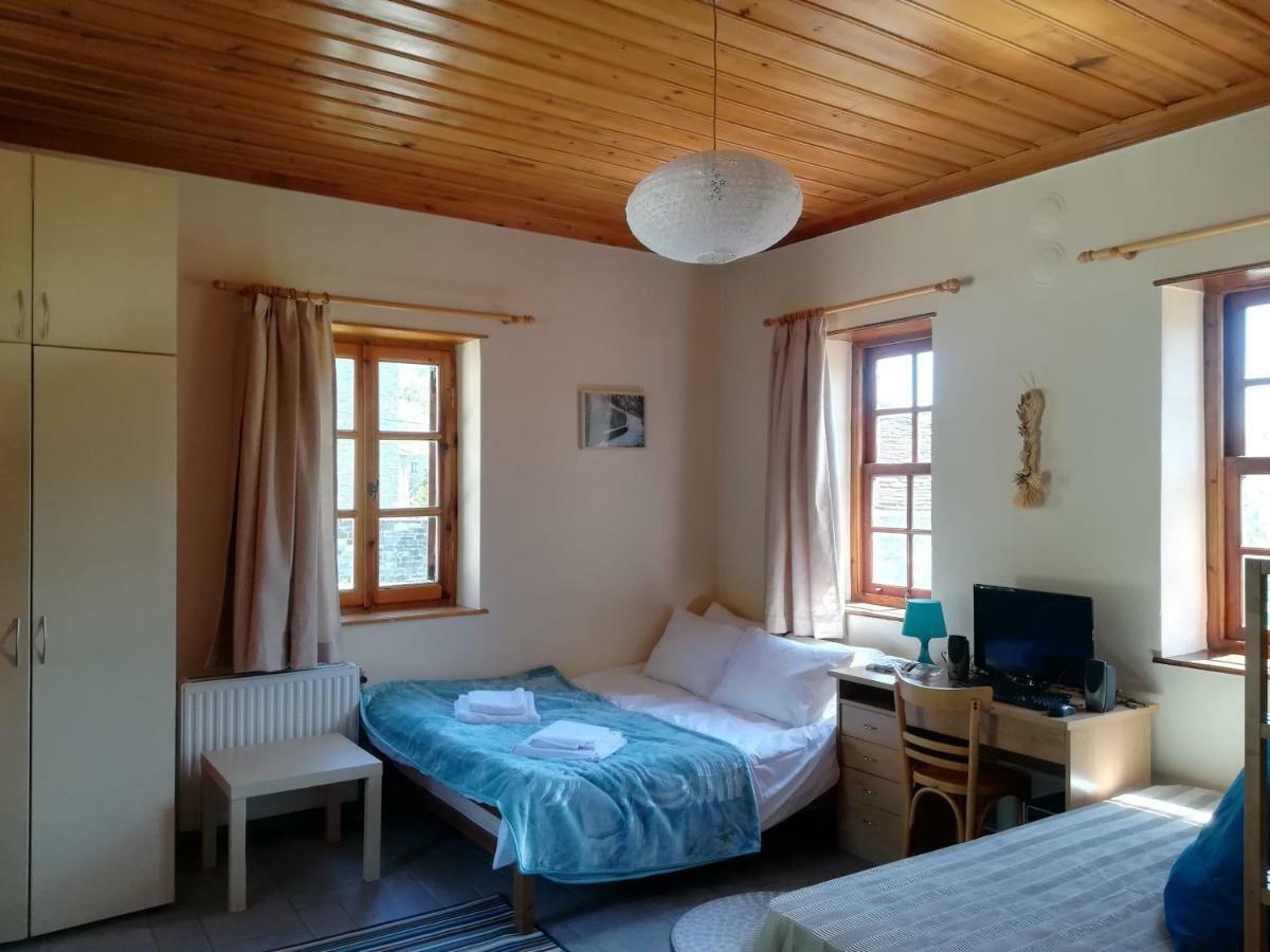 Penzion Amanitis Stone House Kipoi Exteriér fotografie