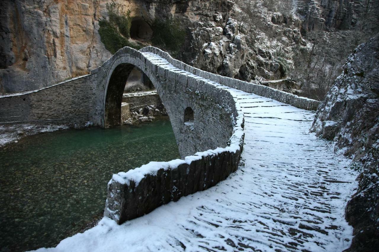 Penzion Amanitis Stone House Kipoi Exteriér fotografie